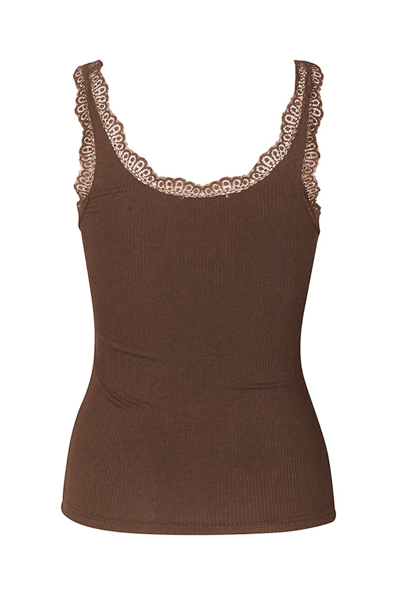â¤ï¸     Top   Cerise M   Umber Brown fra Mbym