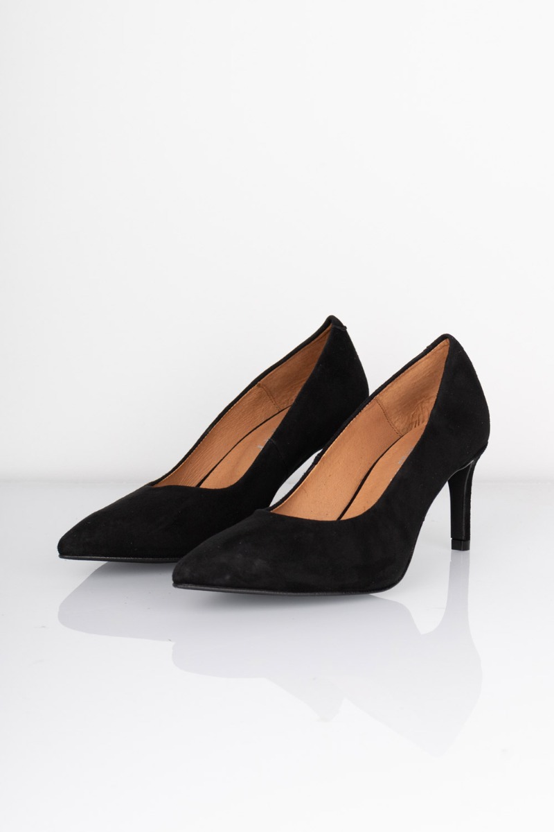Stiletter   Nubia   Black Suede fra Pavement