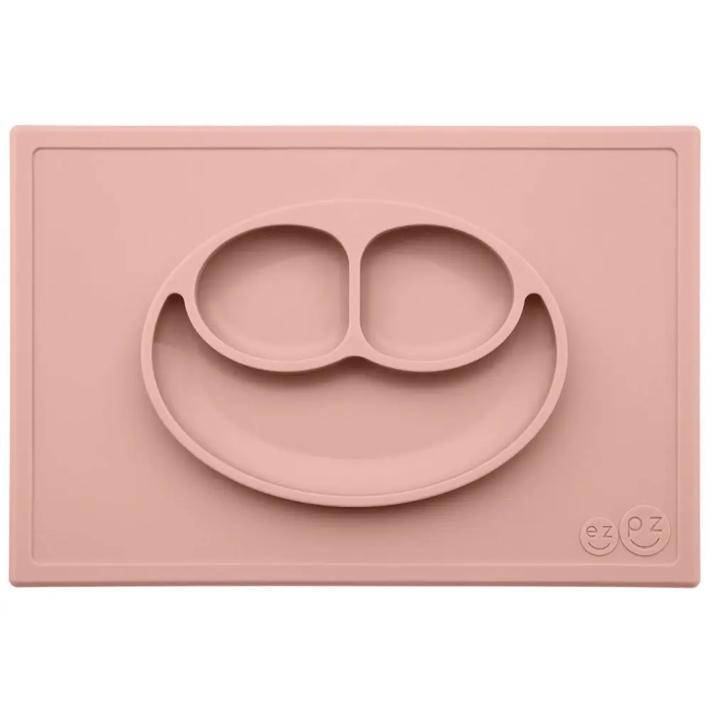 Tallerken Happy Mat   Blush fra Ezpz
