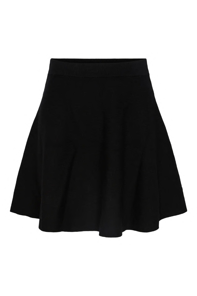 Y.a.s   Nederdel   Fonny Hw Knit Skirt   Black fra Yas
