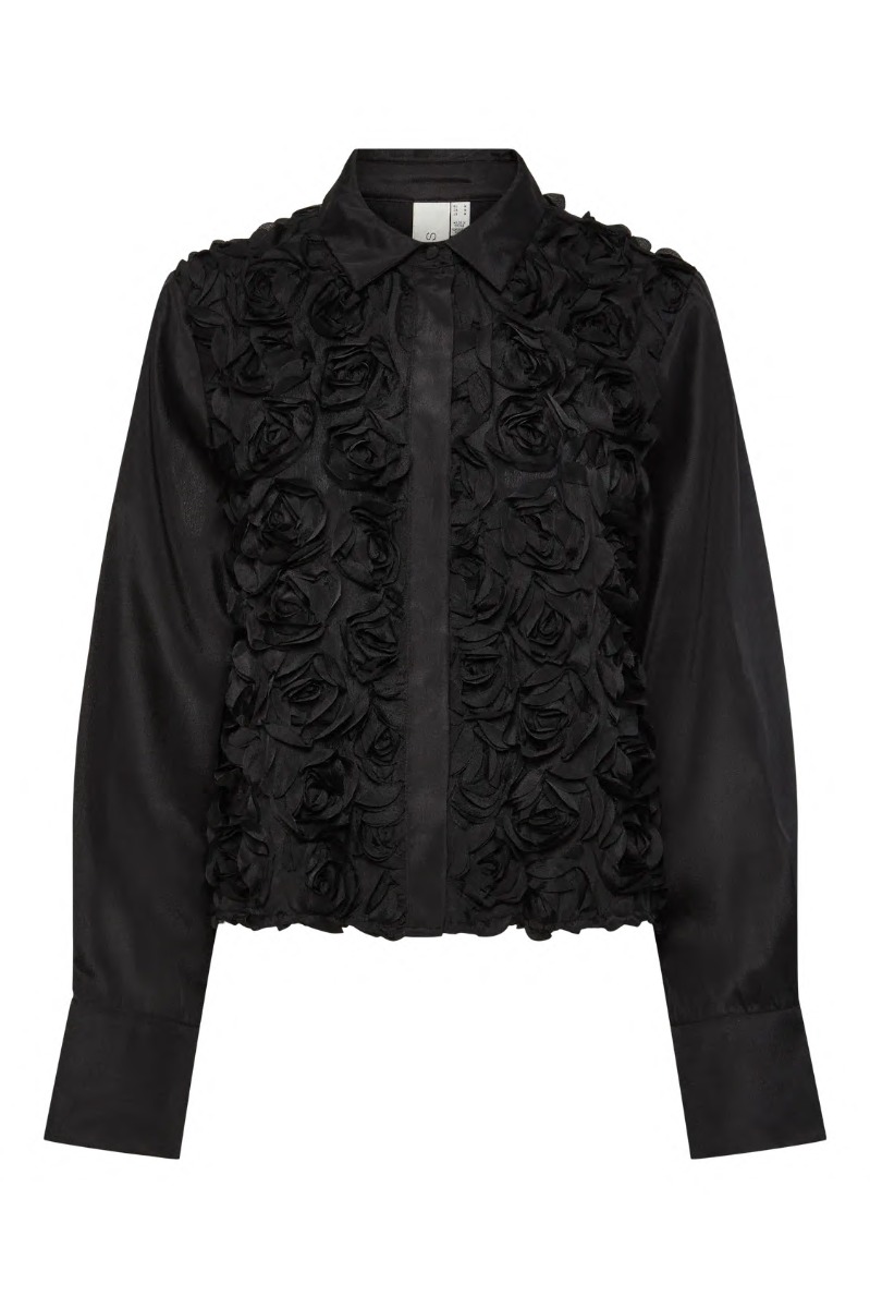 Y.a.s   Skjorte    Rosiva Ls Shirt   Black fra Yas