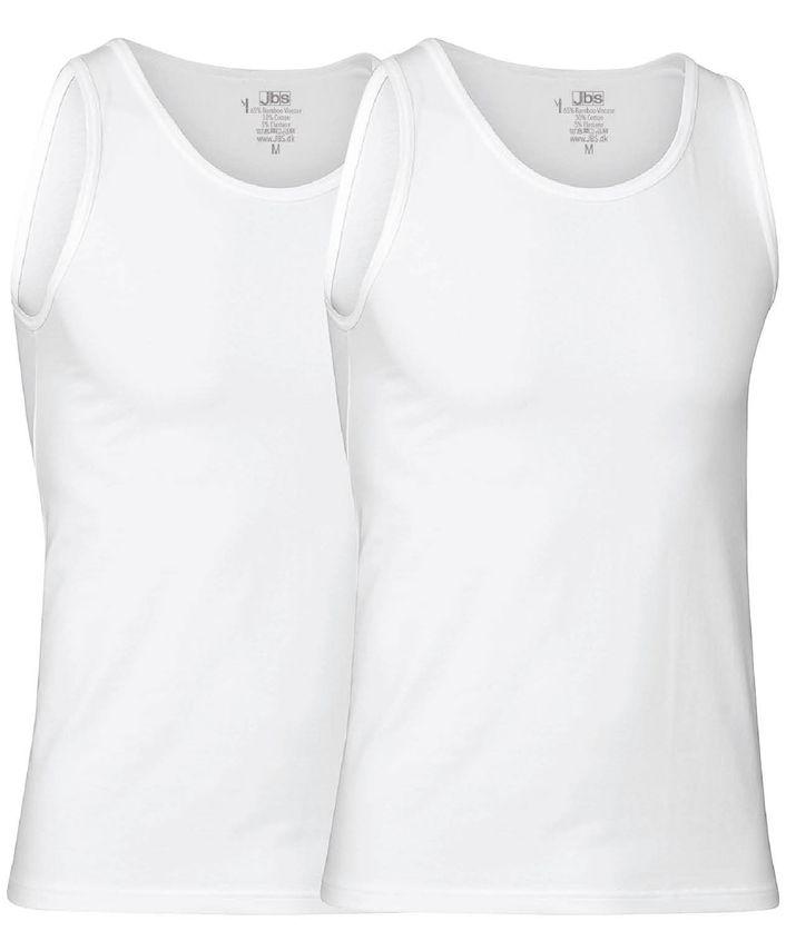 , 2 Pack Singlet Bamboo fra Jbs