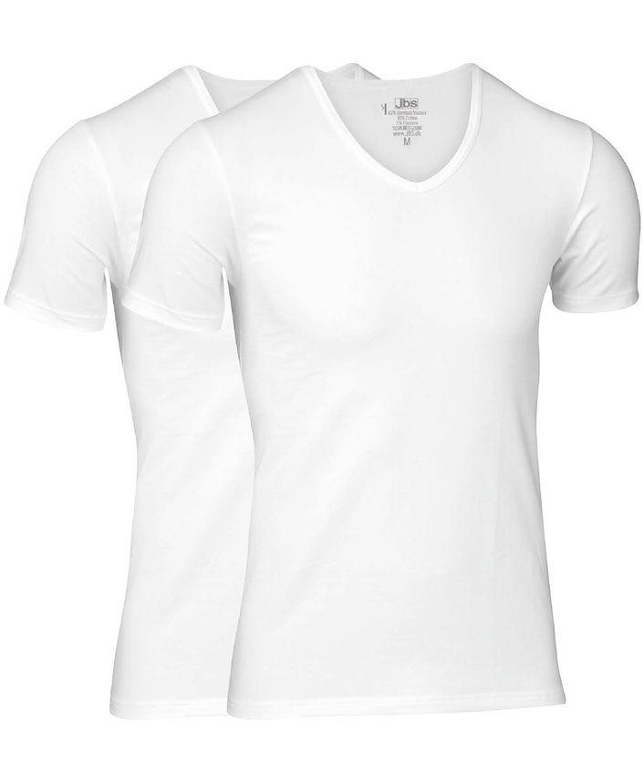 , 2 Pack V Neck Bamboo fra Jbs