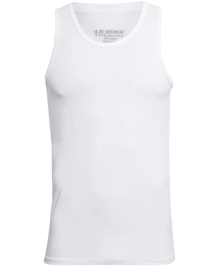 2 Pack Singlet Bamboo Org. fra Jbs