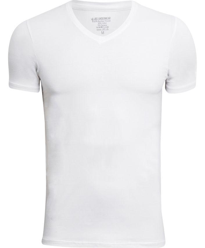 2 Pack V Neck Bamboo Org. fra Jbs