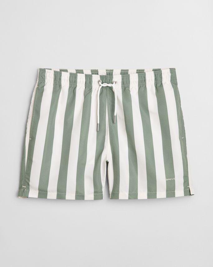 Block Stripe Swim Shorts fra Gant