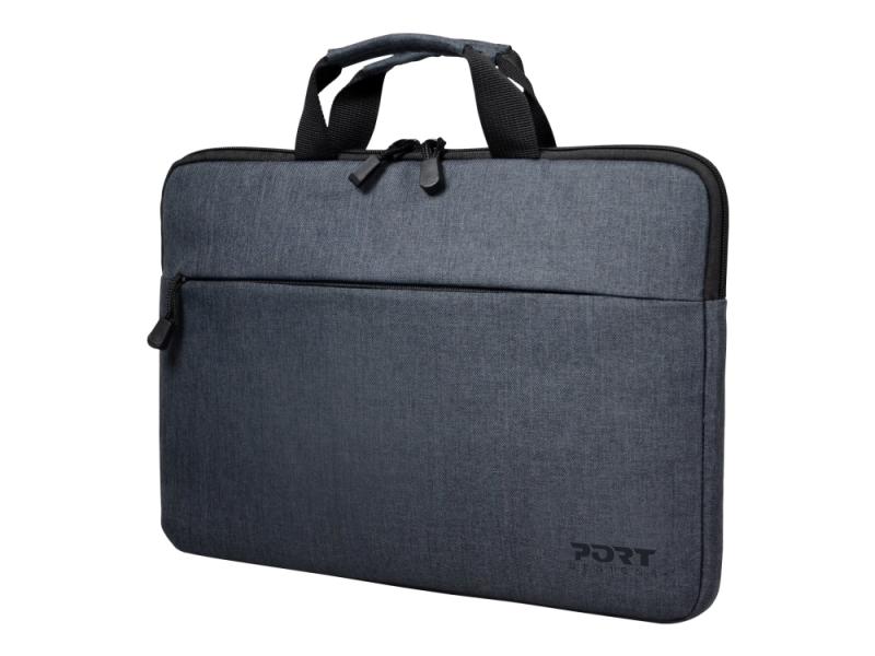 Port Belize Toploading   Hylster Til Notebook   15.6"   Grå fra Port Designs