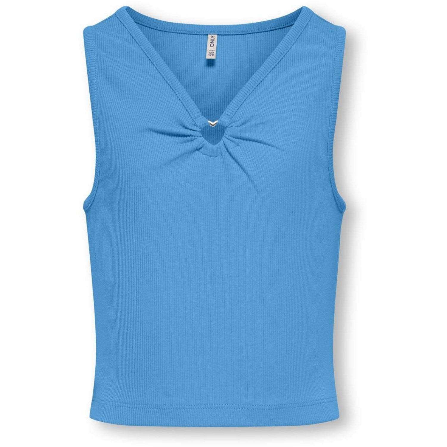 Azure Blue Nessa Heart Top   Str. 110 116 fra Kids Only