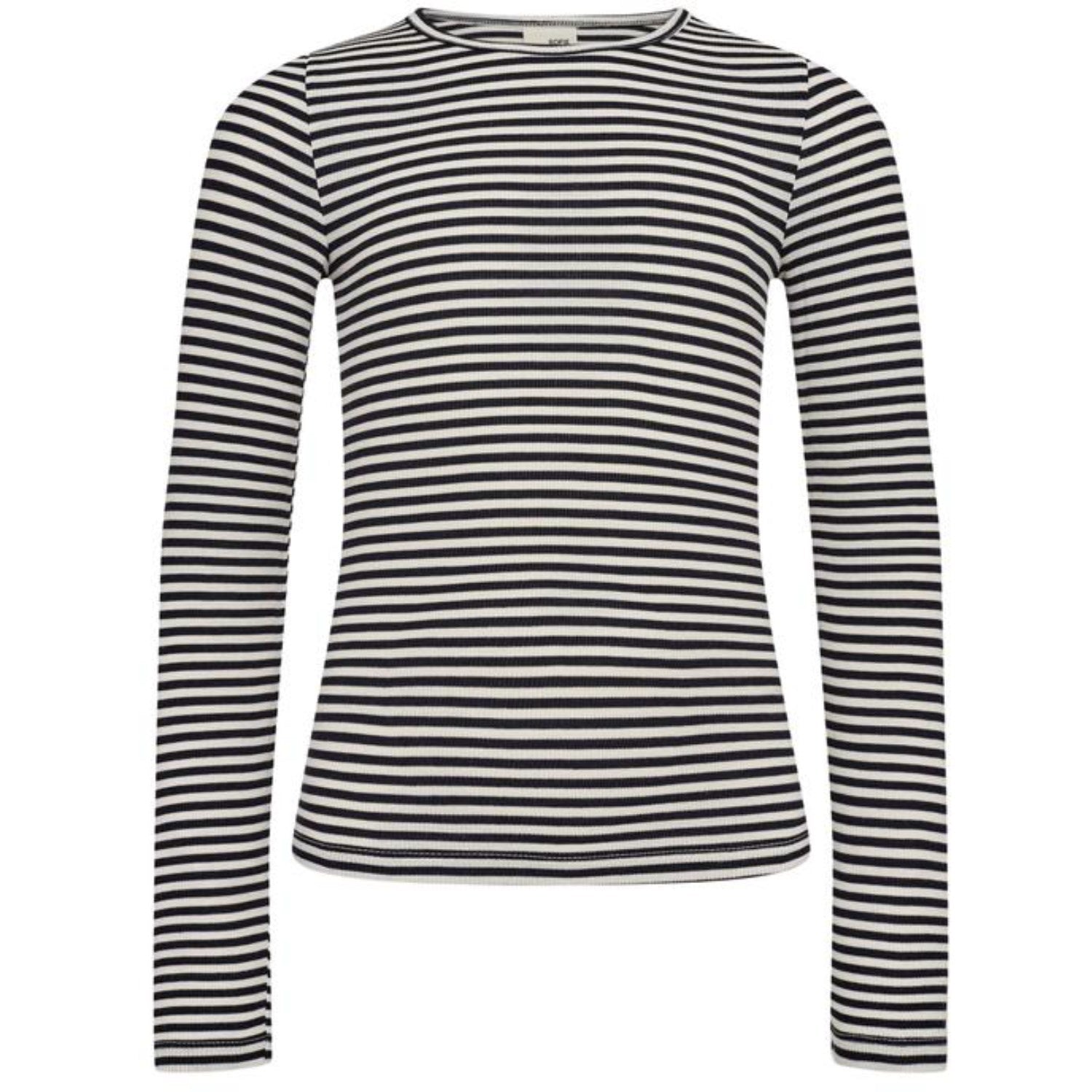 Navy Striped Bluse   Str. 128 fra Sofie Schnoor