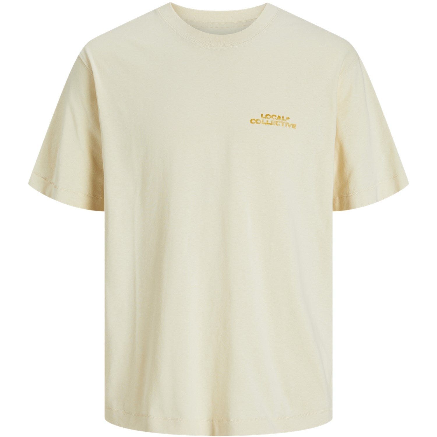 Antique White Retiro Back T Shirt Crew Neck   Str. 128 fra Jack & Jones Junior