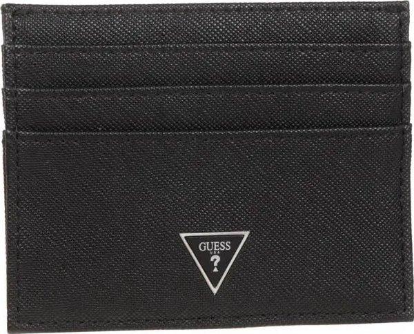 , Certosa, Wallet, Cardholder, Black, For Men For Men fra Guess