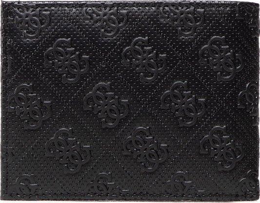 , Vezzola, Polyester, Wallet, Logo Detail, Smeschlea20, Black, For Men For Men fra Guess