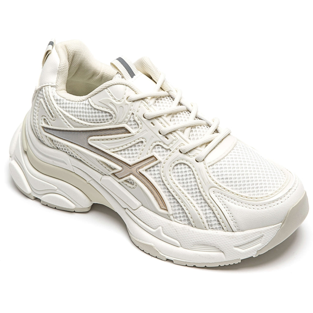 Annabel Dame Sneakers 9160   Beige fra Shoes