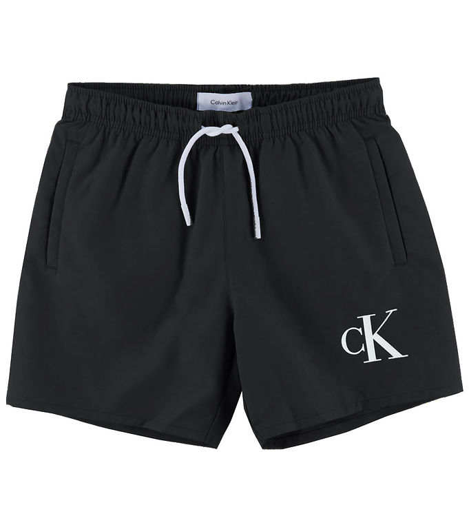 Badeshorts   Sort M. Logo fra Calvin Klein