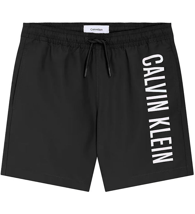 Badeshorts   Sort M. Logo fra Calvin Klein