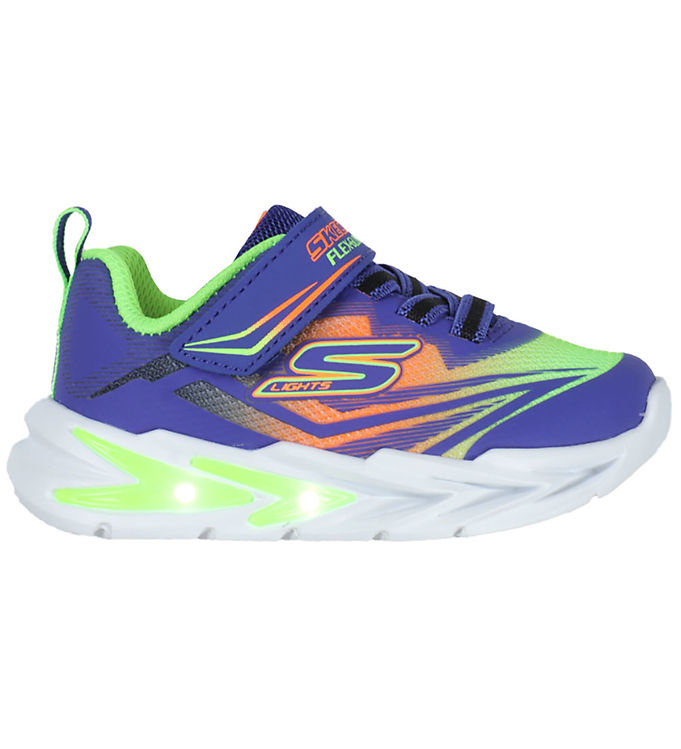 Sko M. Lys   Glow Ultra   Blå Multi fra Skechers