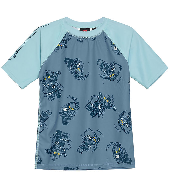 Badebluse   Lwagan   Uv40+   Dusty Blue fra Legoâ® Wear