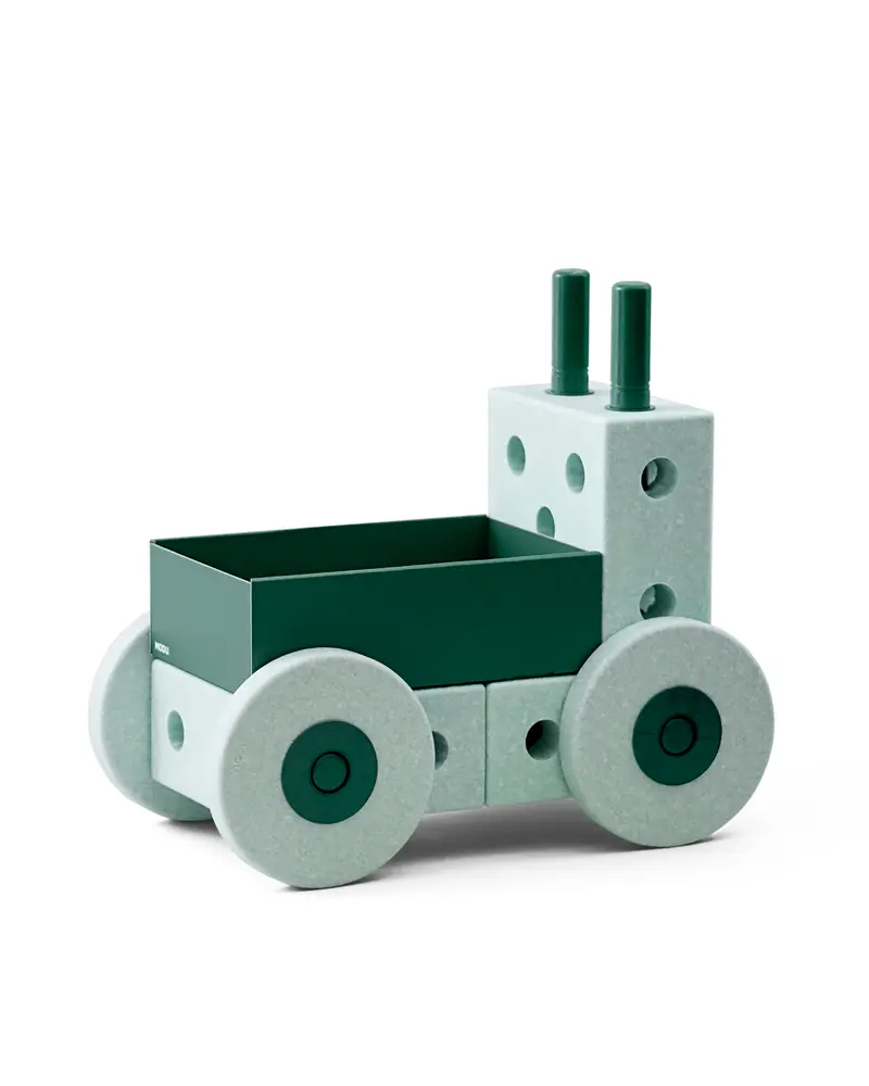 3 In 1 Baby Walker Ocean Mint   Forest Green fra Modu