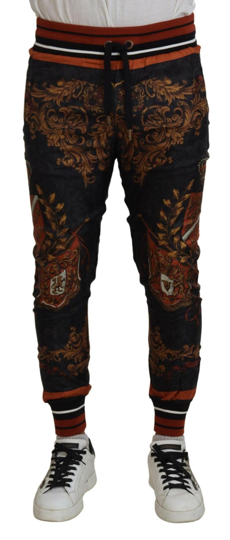 å Silke Baroque Crown Bukser & Jeans Sport Bukser & Jeans fra Dolce & Gabbana hos Modeoutlet 8054802003884