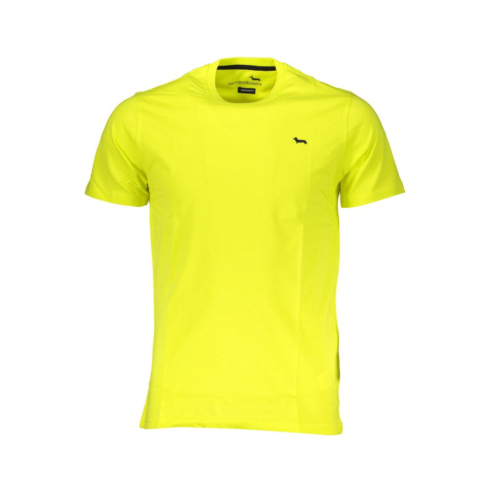 Yellow Cotton Shirt fra Harmont & Blaine hos Modeoutlet 8055168206810