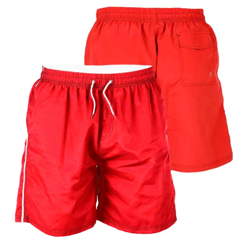 Yarrow Herre Badeshorts Plus Size  Red fra D5555 hos dansk.dk 5757151040052