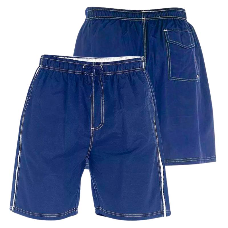 Yarrow Herre Badeshorts Plus Size  Royal Blue fra D5555 hos dansk.dk 5757151040021