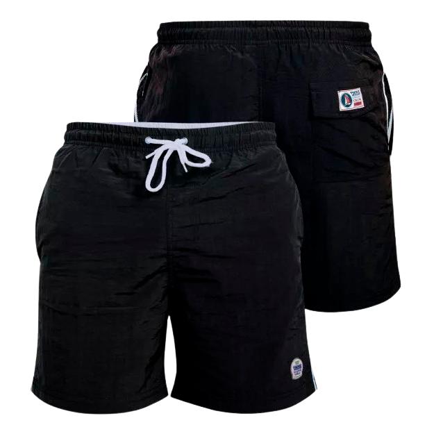 Yarrow Herre Badeshorts Plus Size  Black fra D5555 hos dansk.dk 5757151040168