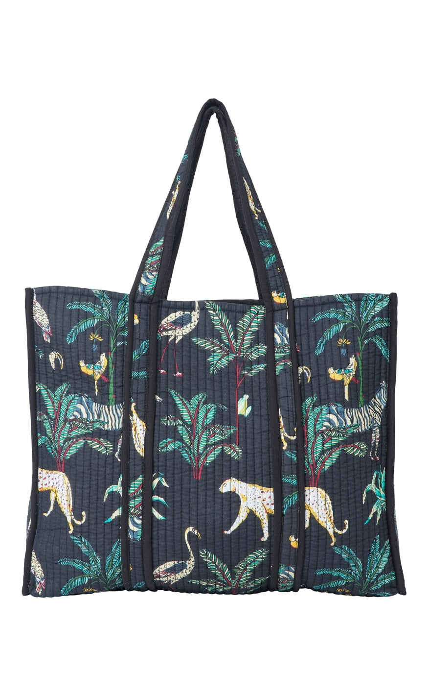 Taske   Zelkova   Washed Black fra Lollys Laundry