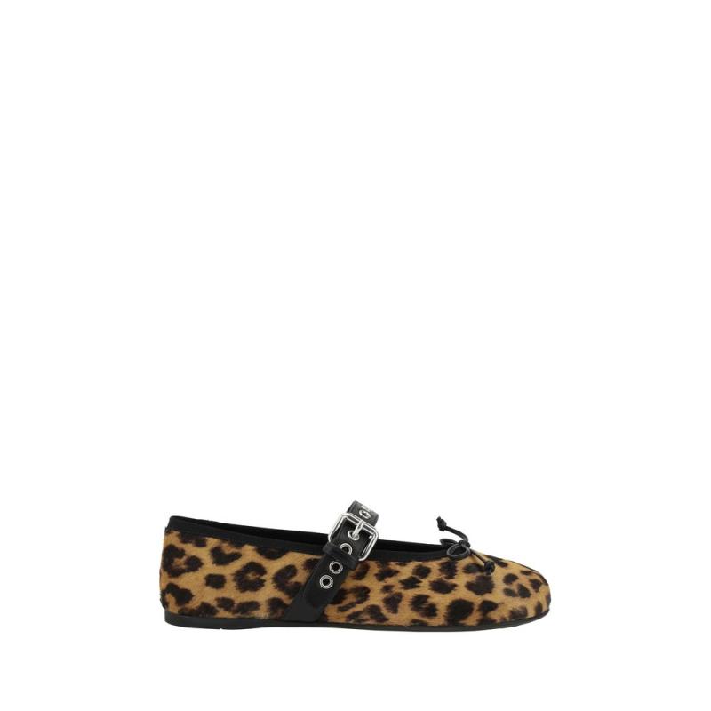 Animal Print Ballerinas fra Miu Miu hos Modeoutlet 8059652588062