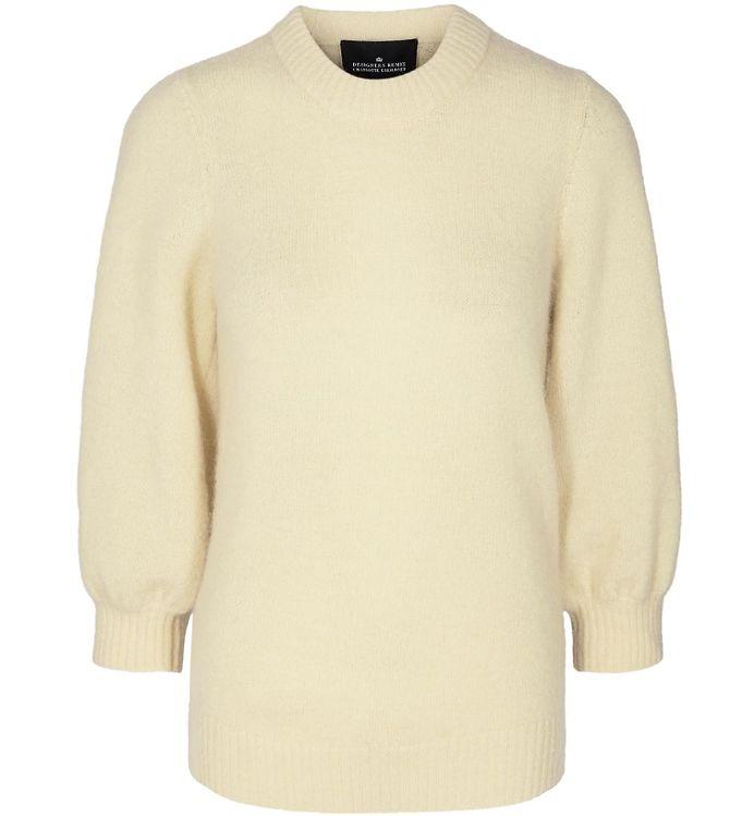 Bluse   Nylon Uld   Tyler   Light Dusty Yellow fra Designers Remix