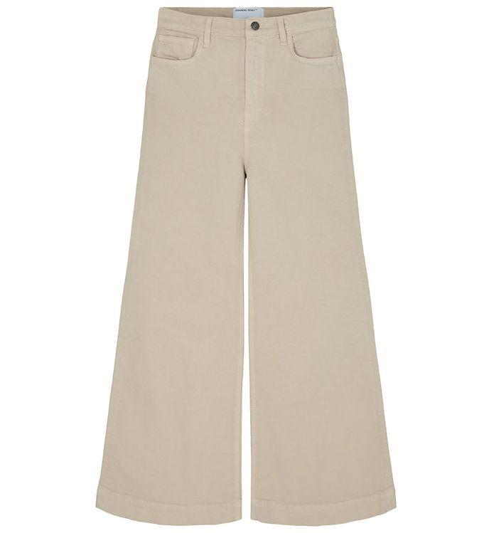 Jeans   Bellis Wide   Ecru fra Designers Remix