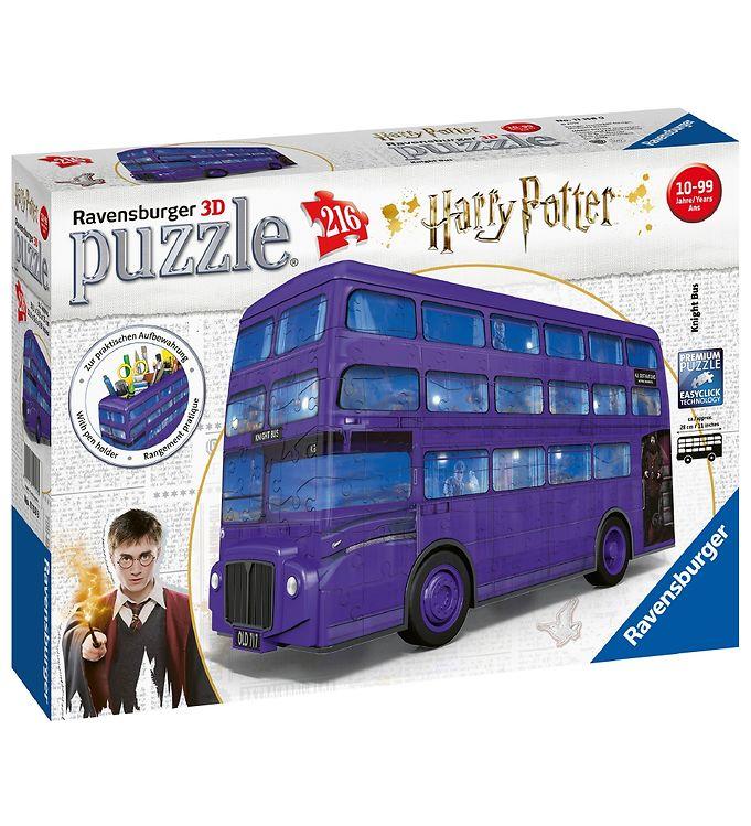 3d Puslespil   216 Brikker   Harry Potter Natbus fra Ravensburger