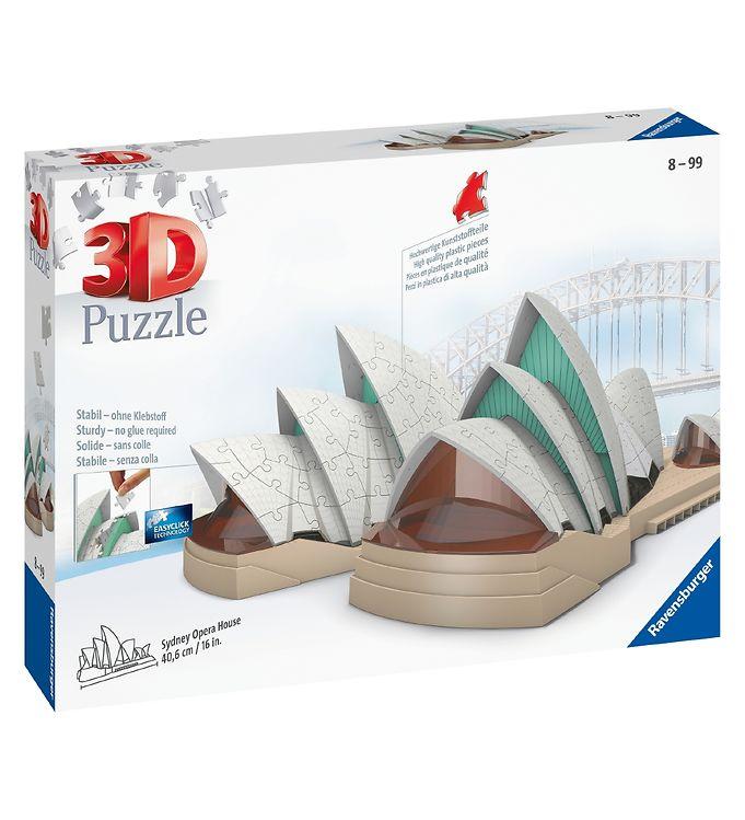 3d Puslespil   237 Brikker   Sydney Opera fra Ravensburger