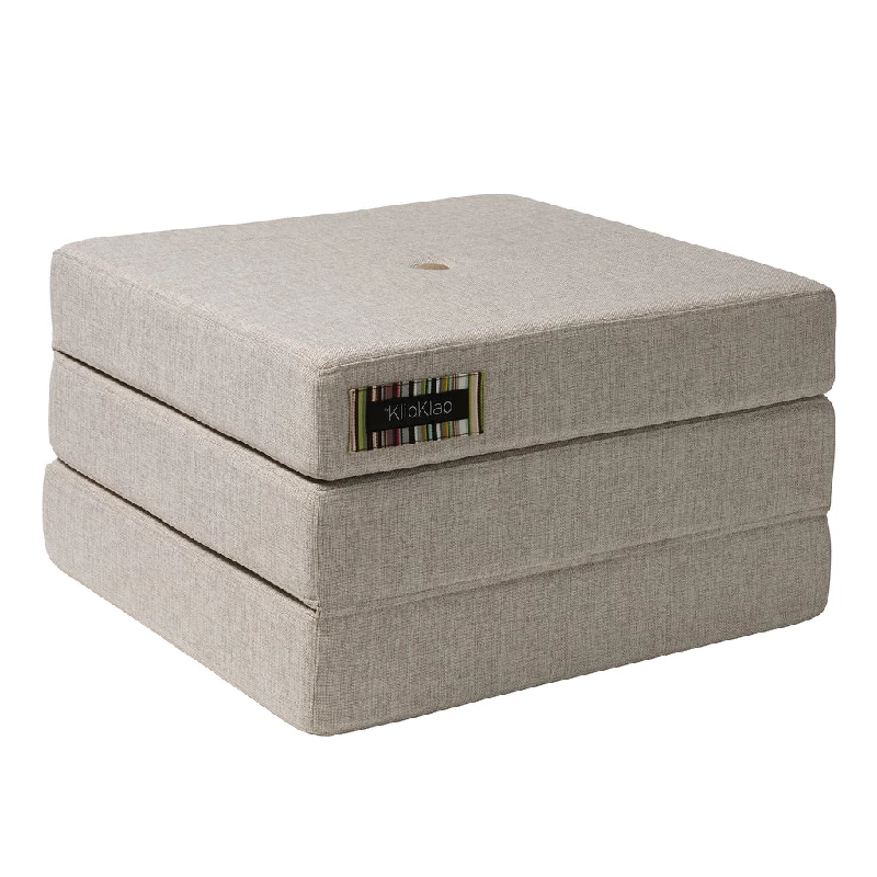 3 Fold Single   Flere Farver   Beige W. Sand fra By Klipklap