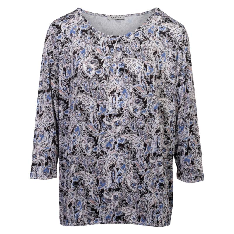 Dame Bluse  Print Paisley fra Chacha hos dansk.dk 5714470251286