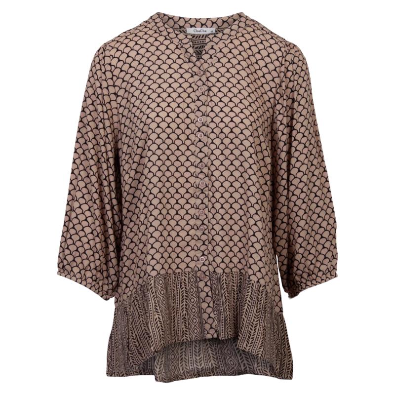 Dame Bluse Plus Size  Beige fra Zbyz hos dansk.dk 5714470198901