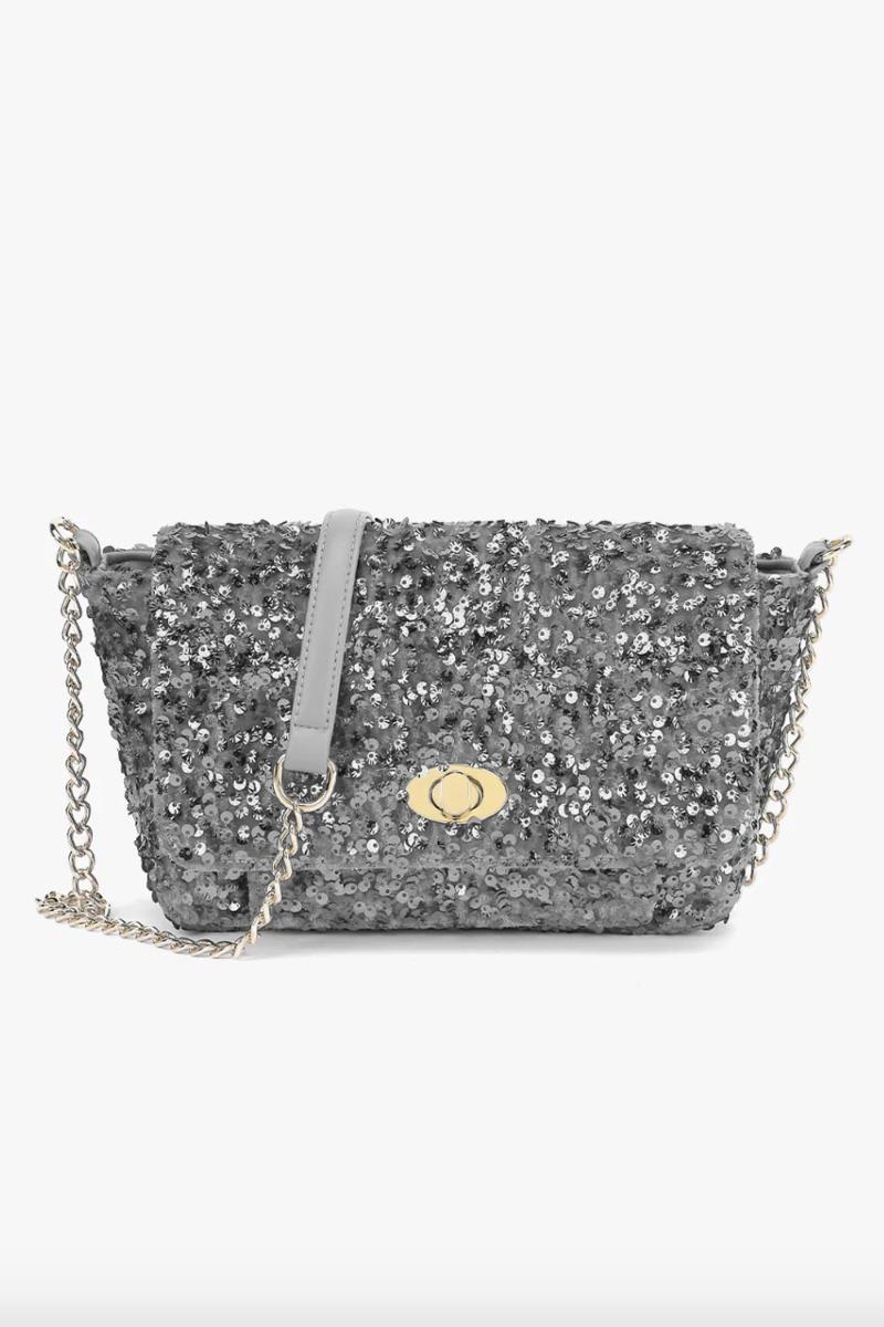 Taske   Teagan Bag   Asphalt Silver Grey fra Noella