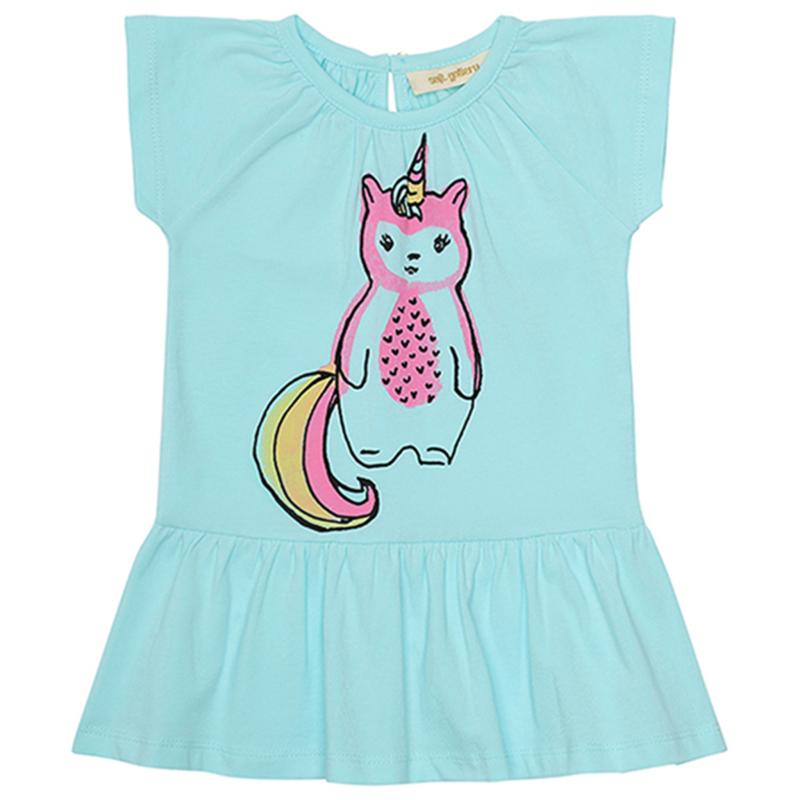 Baby Unicat Blue Tint Lexie Kjole   Str. 3 Mdr 62 fra Soft Gallery