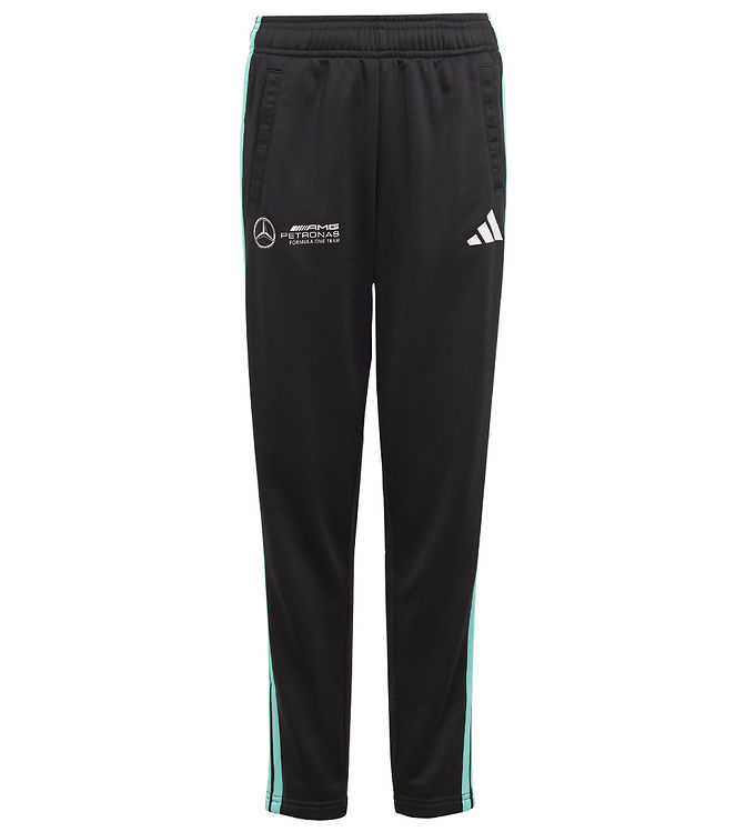 Træningsbukser   Mer Dna   Black White fra Adidas Performance