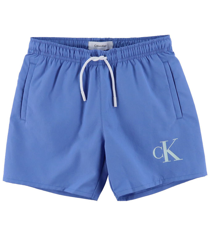 Badeshorts   Drawstring   Blue fra Calvin Klein