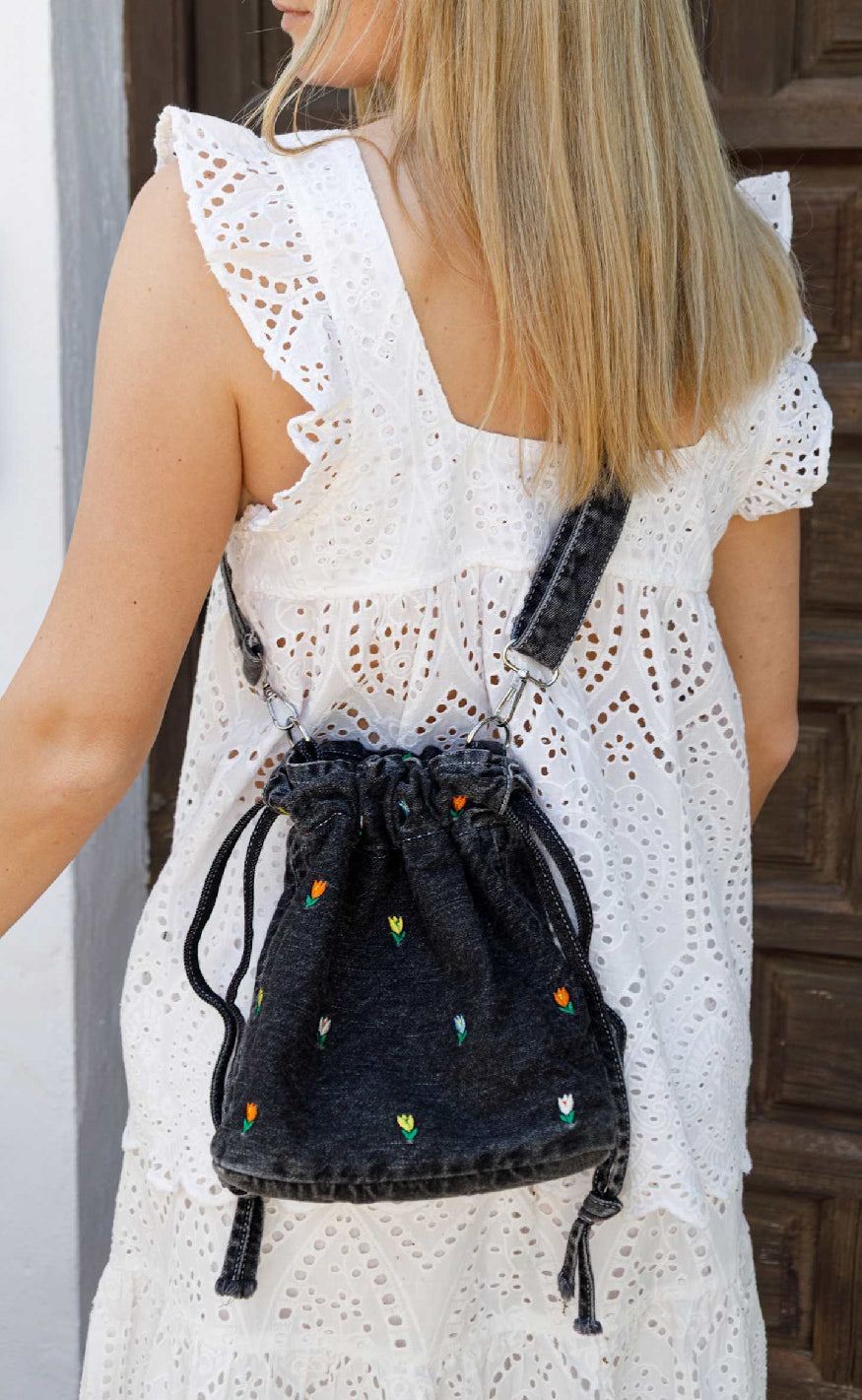 Taske   Tulip   Black fra Black Colour