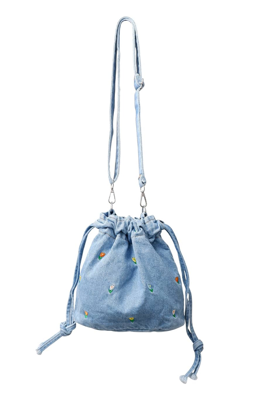 Taske   Tulip   Lt. Denim Blue fra Black Colour