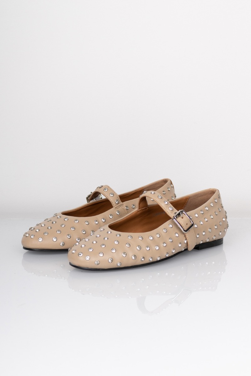 Sko  The Lovely Move  Beige fra Copenhagen Shoes hos Lykke by Lykke 5715334490421