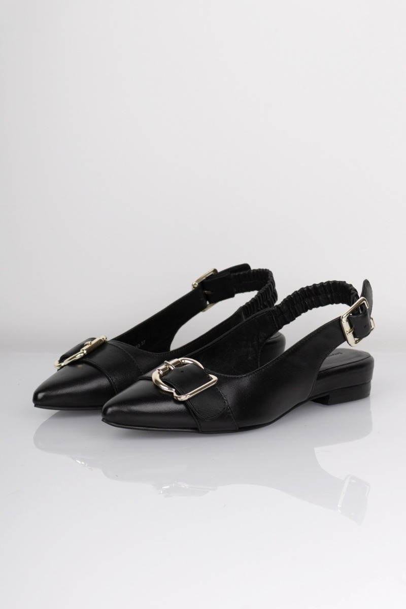 Ballerina  Call Love  Black fra Copenhagen Shoes hos Lykke by Lykke 5715334672483