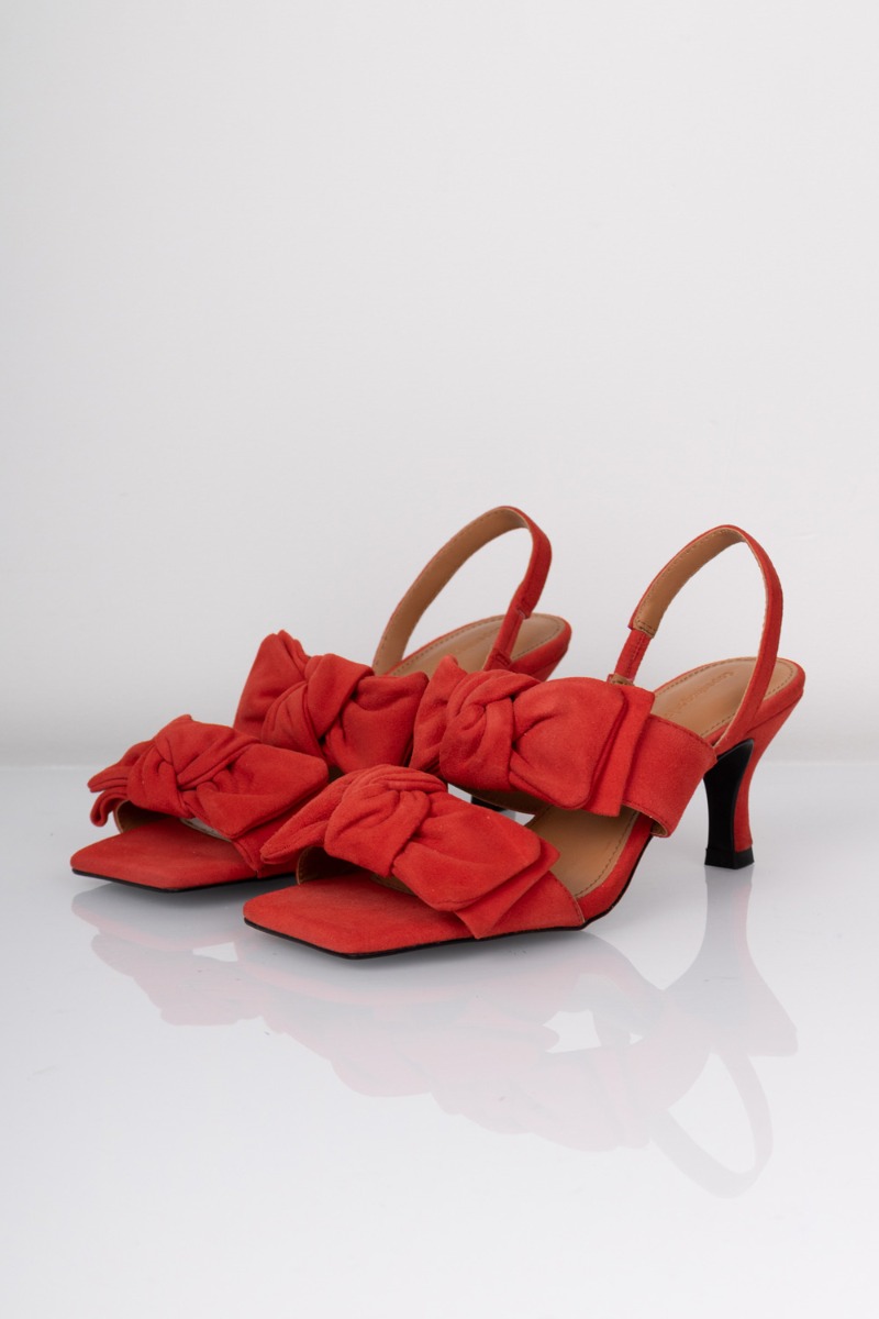 Sko  Breathe Suede  Cherry Tomato fra Copenhagen Shoes hos Lykke by Lykke 5715334507785