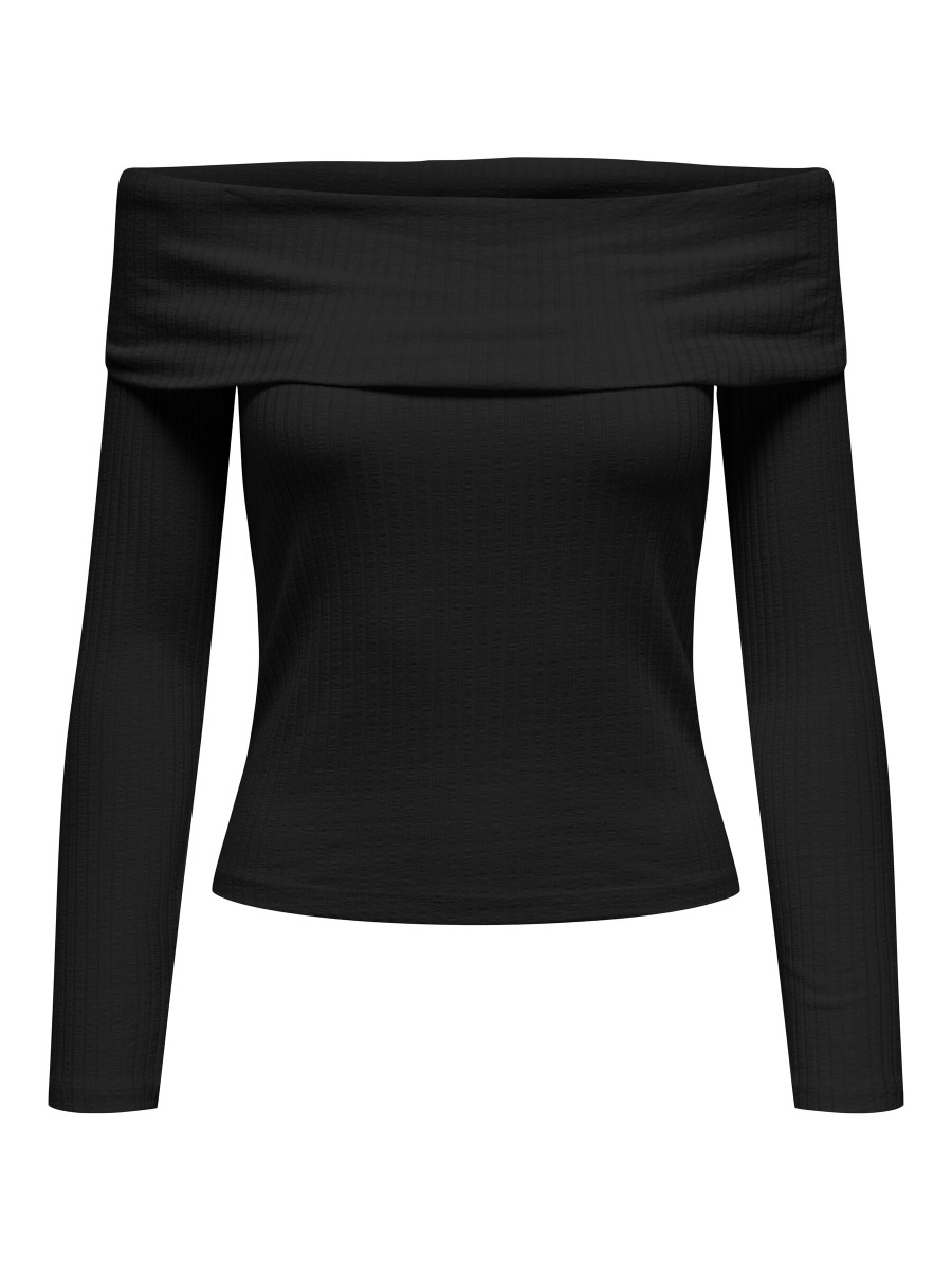 Top   Fransiska  Off Shoulder Top  Black fra Jdy hos Lykke by Lykke 5715716861658