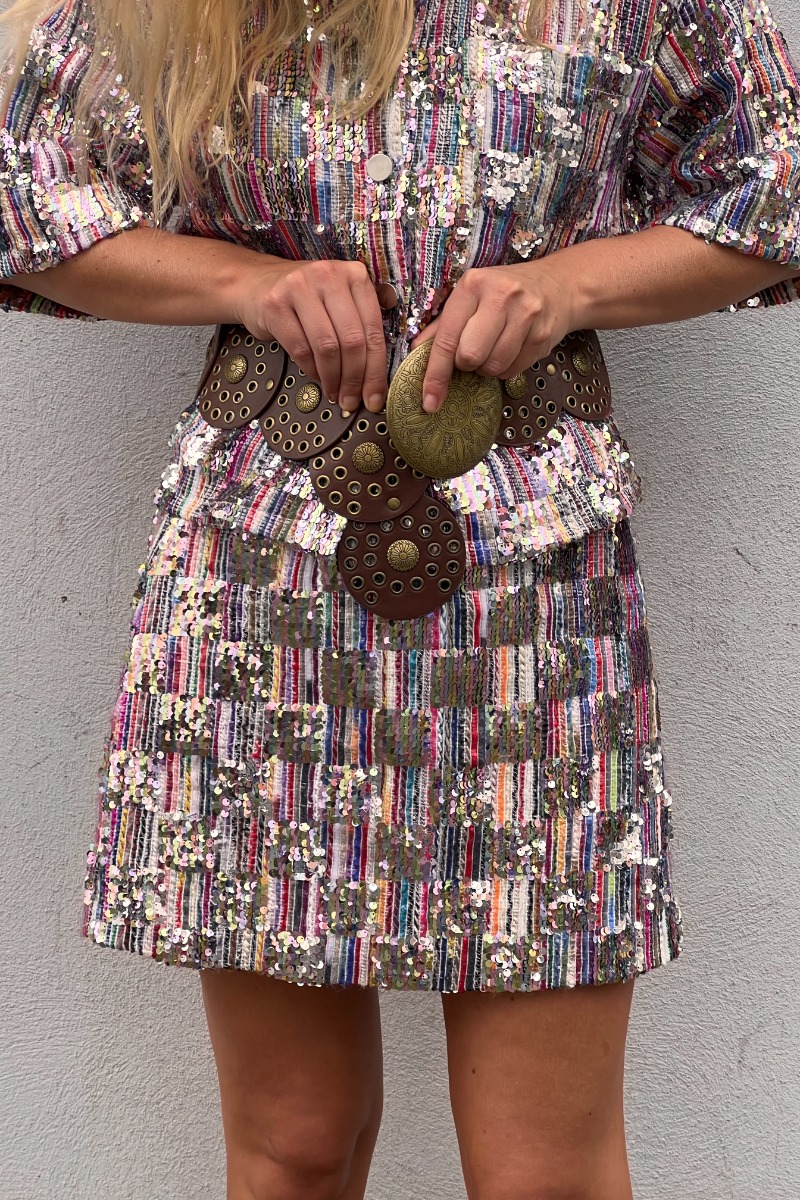 ælte  Rio Belt  Brown fra Lucky Lemon hos Lykke by Lykke 5421245875616