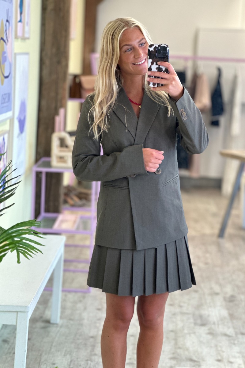 ..  Blazer   Juliet Blazer  Chicory Coffee fra Yas hos Lykke by Lykke 5715607668830