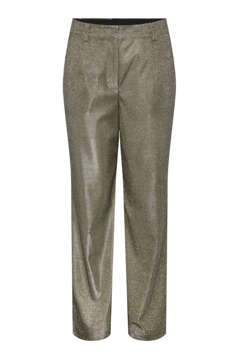 ..  Bukser   Styles Wide Pant  Show Gold Colour fra Yas hos Lykke by Lykke 5715423871254