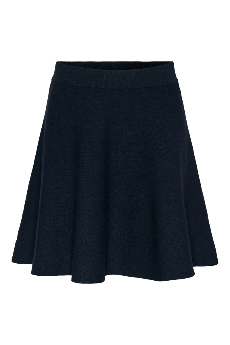 ..  Nederdel  Fonny Knit Skirt  Navy Blazer fra Yas hos Lykke by Lykke 5715613468264